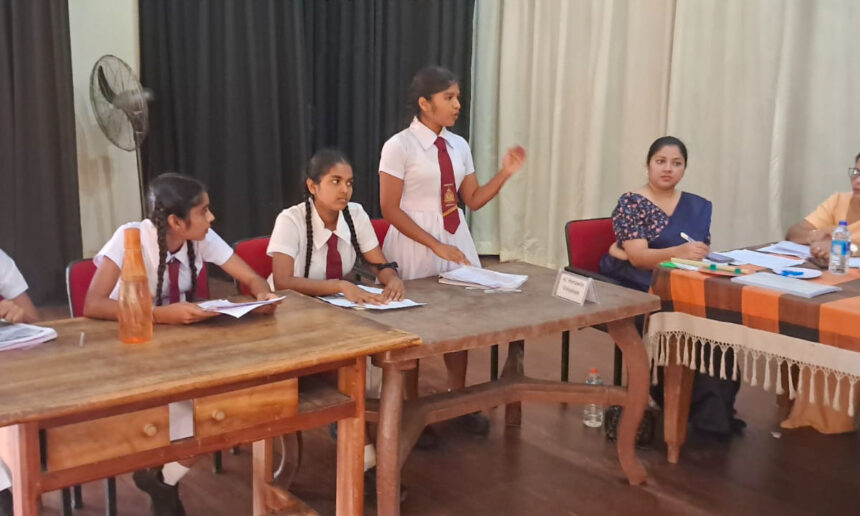 First Round of Interschool Debate Competition Successfully Concludes